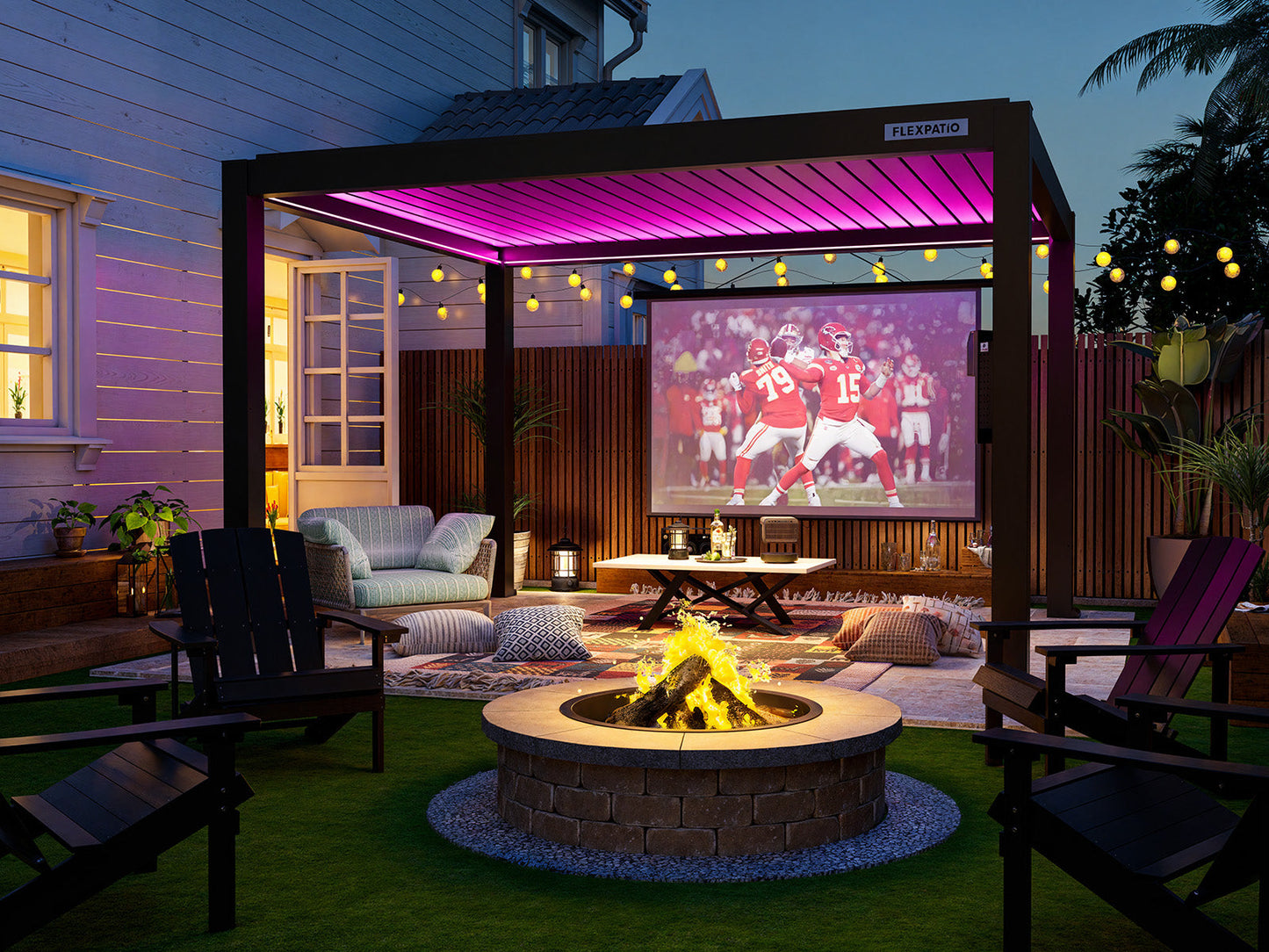 FlexPatio POWER+ Motorized Pergola
