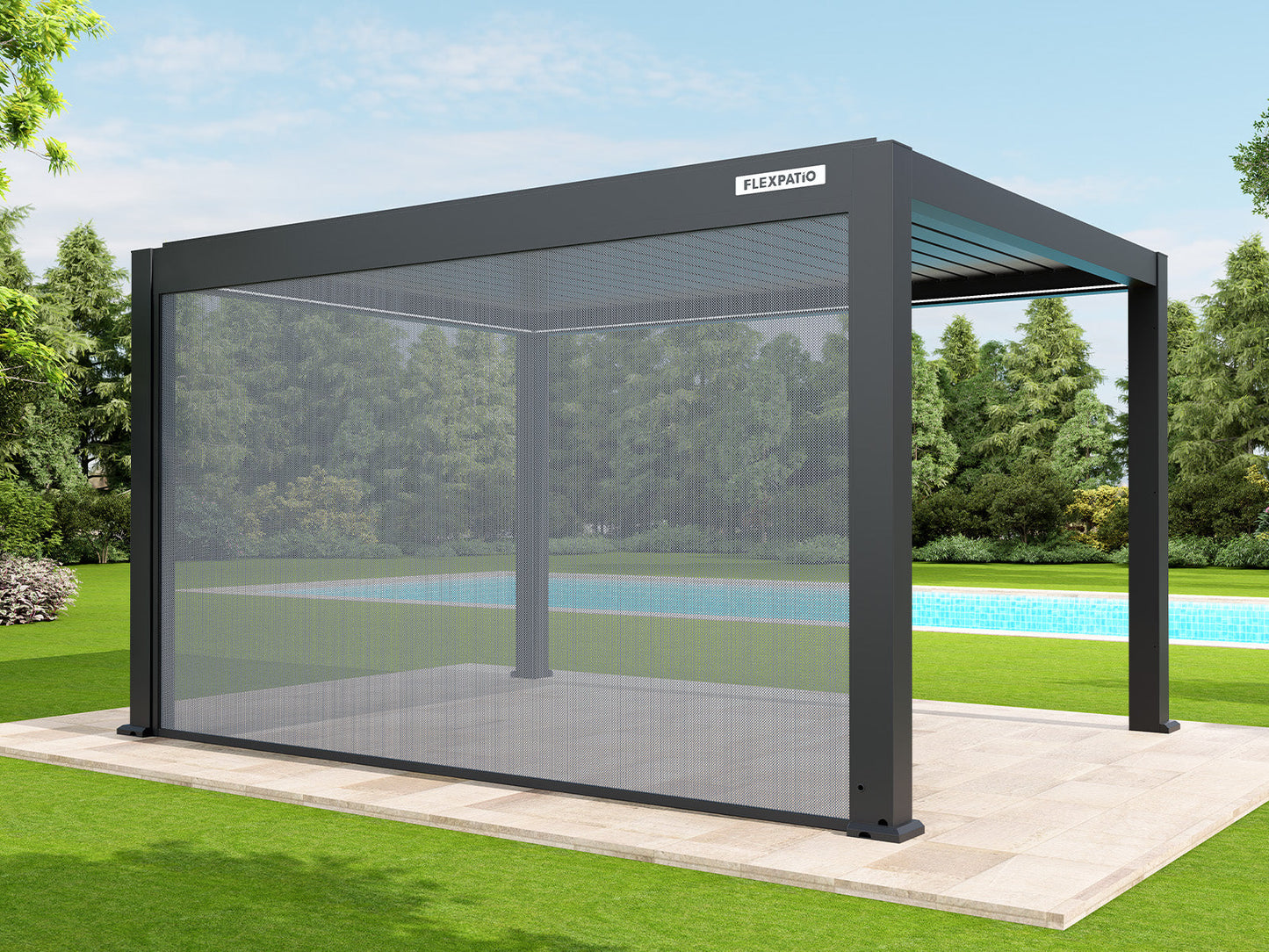 FlexPatio POWER+ Motorized Pergola